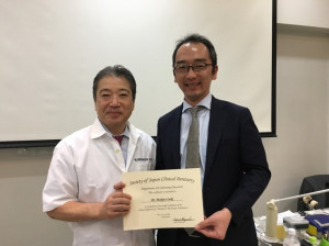 岡口先生との写真