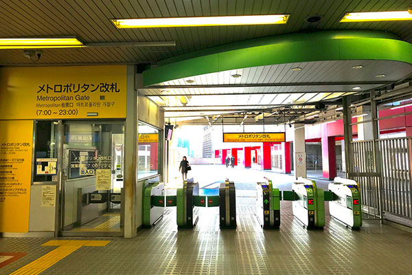 JR池袋駅（メトロポリタン口）からのアクセス②